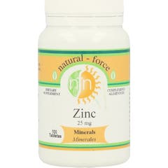 Natural Force Zinc 25mg 100comp