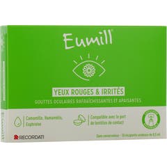 Eumill Yeux Rouges & Irrités 10x0.5 ml