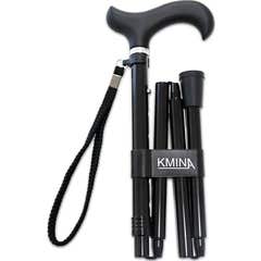 Kmina Pro Canne en Aluminium Pliant Noir B-Pro-A 1ut