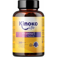 Kinoko Life Vitamine E 500IU Naturelle 200caps