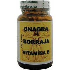 El Valle Onagre Bourrache Vitamine E 120caps