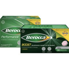 Berocca Pack Boost Guaraná 30comp efervescentes + Performance 30comp