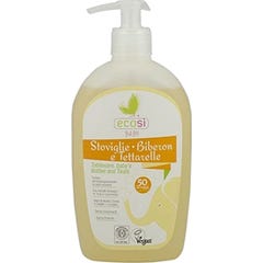 Pierpaoli Ecosi Baby Nettoyant Vaisselle Biberon Tétine 500ml