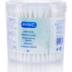 Alvita Coton-Tiges 200uts