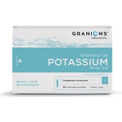 Granions Potassium 30 Ampoules
