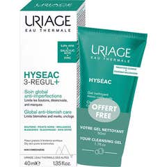 Uriage Hyseac 3 Regul+ Soin Global 40ml + Gel Nettoyant 50ml