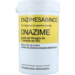 Enzime Sabinco OnazimeHuile d'Onagre 715mg 450 Gélules
