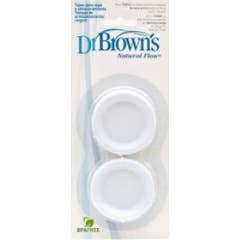 Pediact Dr Brown?s Bouchons Biberon Voyage x2