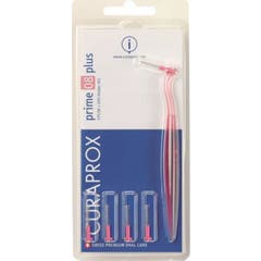 Curaprox Prime 08 Plus Fine Toothbrushes Pink Handle 5uts