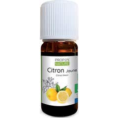 Propos'Nature Huile Essentielle de Citron Jaune Bio 10 ml