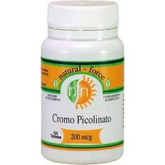 Natural Force Cromo Picolinato 200mcg 100comp