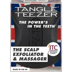 Tangle Teezer Esfoliador e Massajador Onyx Black 1 Unidade