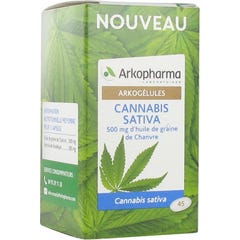 Arkopharma Arkogélules Cannabis Sativa 45 Gélules