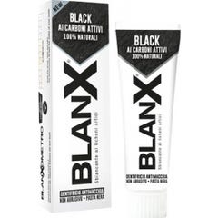 Charbon noir blanc 75Ml