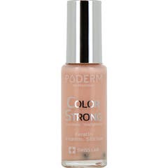 Poderm Vernis Color Strong Durcisseur Rose poudré 8 ml