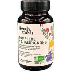 French Mush Complexe 5 Champignons 56 gélules