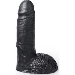 Hung System Dildo Realistic Black Color Cesar 19cm 1pc