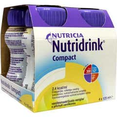 Nutricia Nutridrink Compact Vanille 4X125ml
