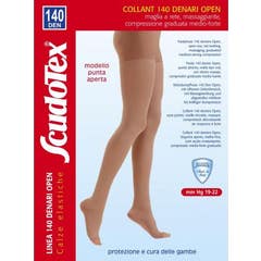 Scudotex 140 Bas Autofixant Open Toe 2 Daim 1 Paire