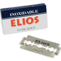 Elios Lames Rechange Rasoir de Barbier 10uts