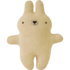 Eef Lillemor Hochet Lapin Peluche Roca Bunny Gold 1ut