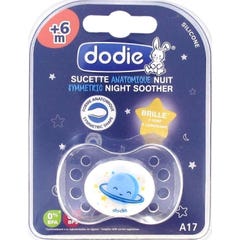 Dodie Sucette 2Ème Age Nuit Silicone Sans Anneau N°17
