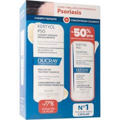Ducray Pack Kertyol Pso Shampooing 200ml + Concentré 100ml