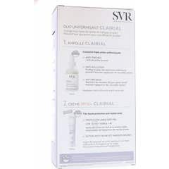 SVR Pack Clairial Ampoule anti-taches + Crème SPF50 2 unités