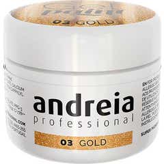 Andreia Professional Gel Paint Gold 03 4ml