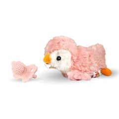 Razbaby Razbuddy Pack Pingouin Rose + Sucette Rose