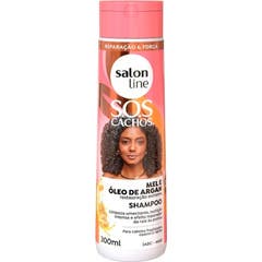 Salon Line Sos Mel e Óleo de Argão Shampoo Cachos Intensos 300ml