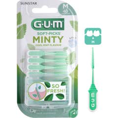 GUM Cure-dents interdentaires SOFT-PICKS® COMFORT FLEX Regular 40 Unités