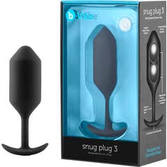 B-Vibe Snug Anal Plug 3 1pc