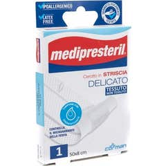 Medipresteril Pansement Auto-adhésive Délicate Strip 50x8cm 1ut