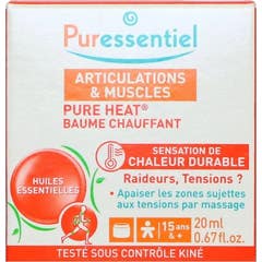 Puressentiel Pure Heat Baume Chauffant Articulations Muscl 20 ml