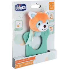 Chicco Roca Panda Vermelho My Sweet Dou Dou 3-18M 1 Unidade
