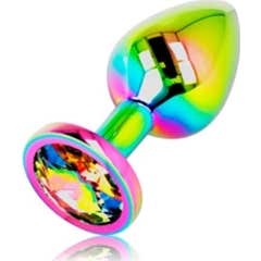 Ohmama Iridescent Circle Anal Plug Taille S 1 Unité