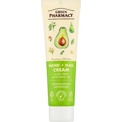 Green Pharmacy Crème Mains et Ongles Aloe Vera Avocat 100 ml