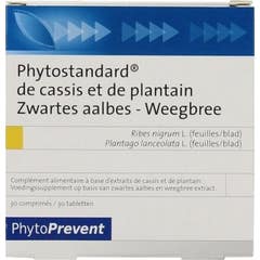 Pileje PhytoPrevent Phytostandard Cassis et Plantain 30 Comprimés