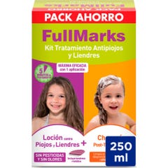 FullMarks kit lotion anti-poux 100 ml + shampooing 150 ml