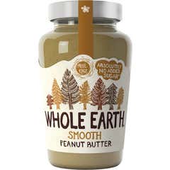 Whole Earth Crema de Cacahuete Original Suave Sin Azúcar 454g