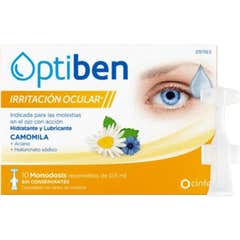 Optiben Irritation Oculaire+ 10x0,5 ml