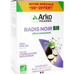 Arkopharma Arkofluides Radis Noir Bio 20+10 Ampoules