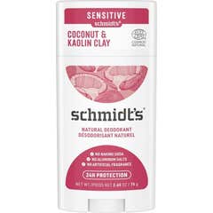 Schmidt's Déodorant Stick Argile & Noix de Coco 75g