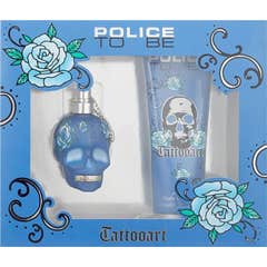 Police To Be Tattooart Coffret Parfum 40 ml + Lotion Corps 200 ml