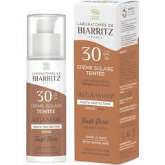 Laboratoires de Biarritz Crème Visage Couleur Dorée Spf30 50ml