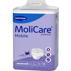 Hartmann MoliCare Premium Mobile 8 Gouttes Taille L 14 uts