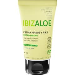 Ibizaloe Crème Mains et Pieds Extra Réparatrice 40ml