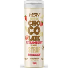 HSN Sirop Chocolat Blanc Fraise Sans Sucre 350 g
