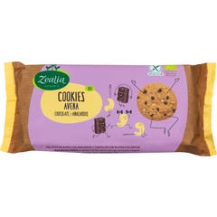 Zealia Cookies avoine chocolat noix de cajou bio 130 g